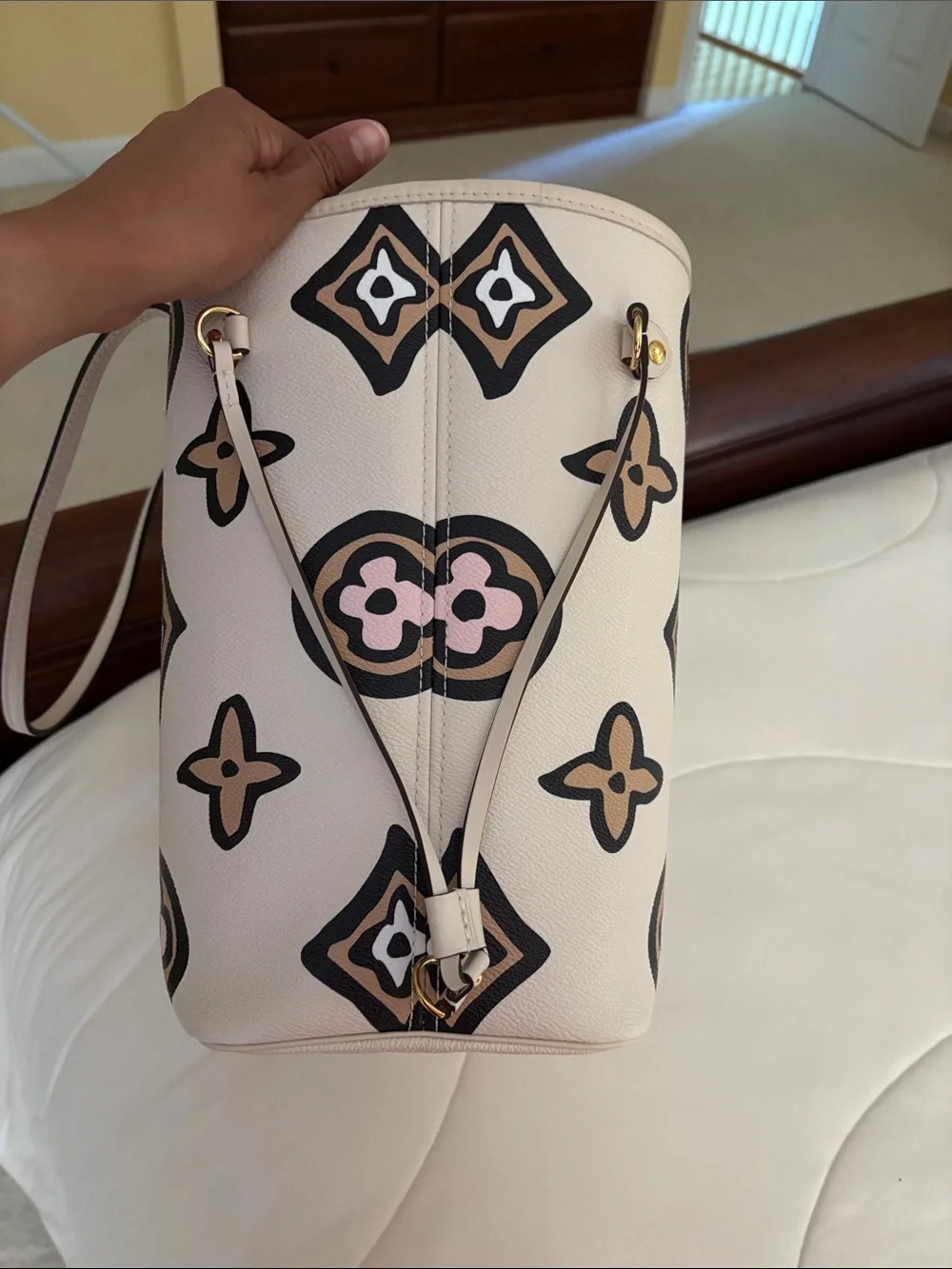Louis Vuitton Wild at Heart Limited Edition MM Neverfull Tote Bag